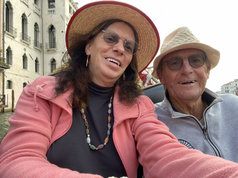 Wilma de Krom in Venetie