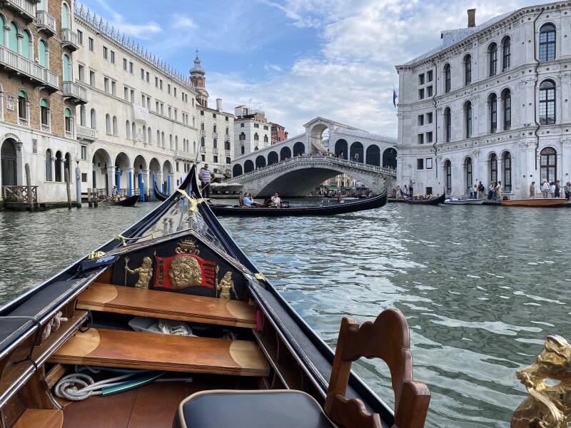 Wilma de Krom in Venetie