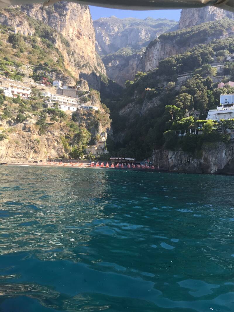 Wilma de Krom in Amalfi