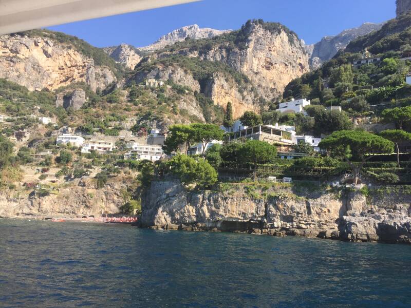 Wilma de Krom in Amalfi