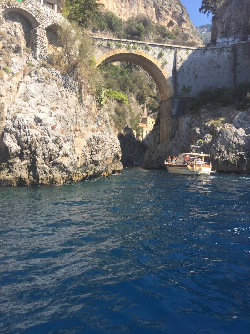 Wilma de Krom in Amalfi