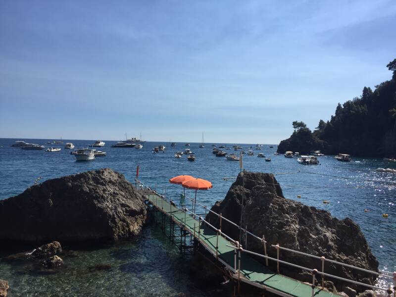 Wilma de Krom in Amalfi
