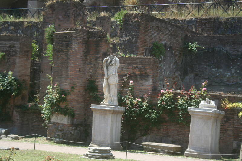 Wilma de Krom in Rome