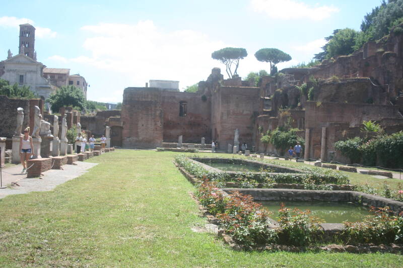 Wilma de Krom in Rome