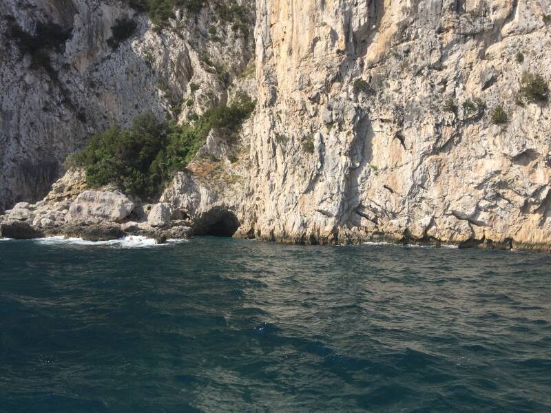 Wilma de Krom in Amalfi