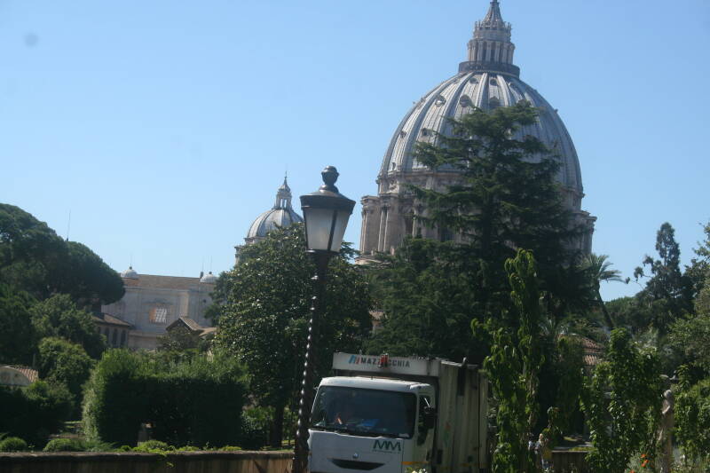 Wilma de Krom in Rome