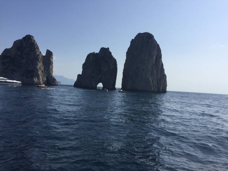 Wilma de Krom in Amalfi