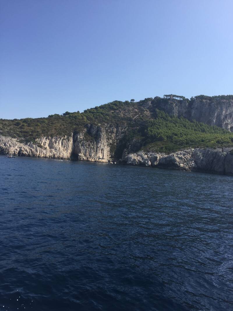 Wilma de Krom in Amalfi
