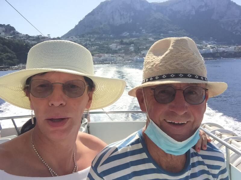 Wilma de Krom in Amalfi