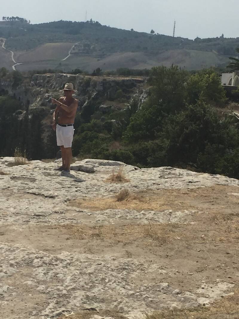 Wilma de Krom in Puglia
