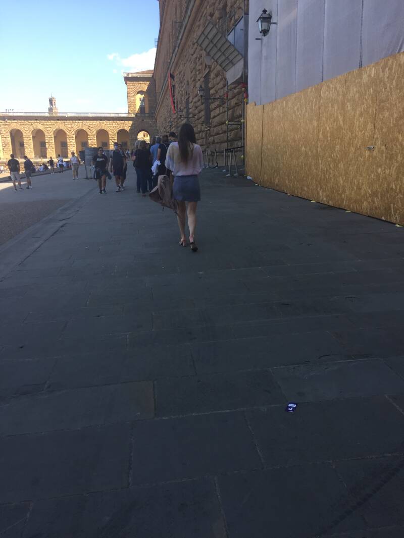 Wilma de Krom in Italie