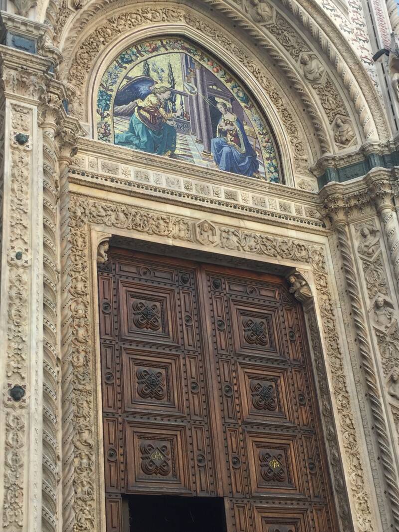 Wilma de Krom in Italie