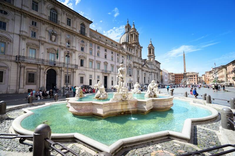 Wilma de Krom in Rome
