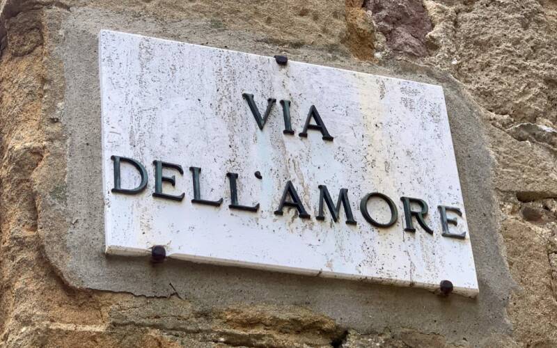 Wilma de krom in Toscane