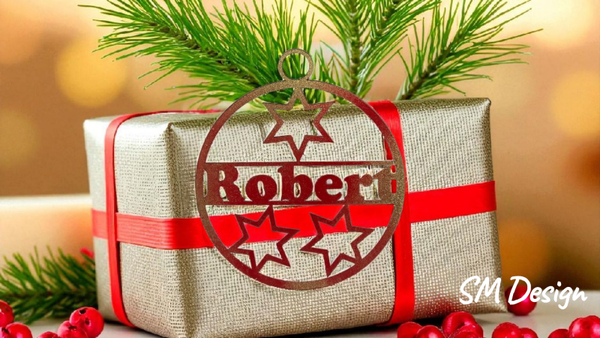 Personalised Wooden Christmas Ornaments