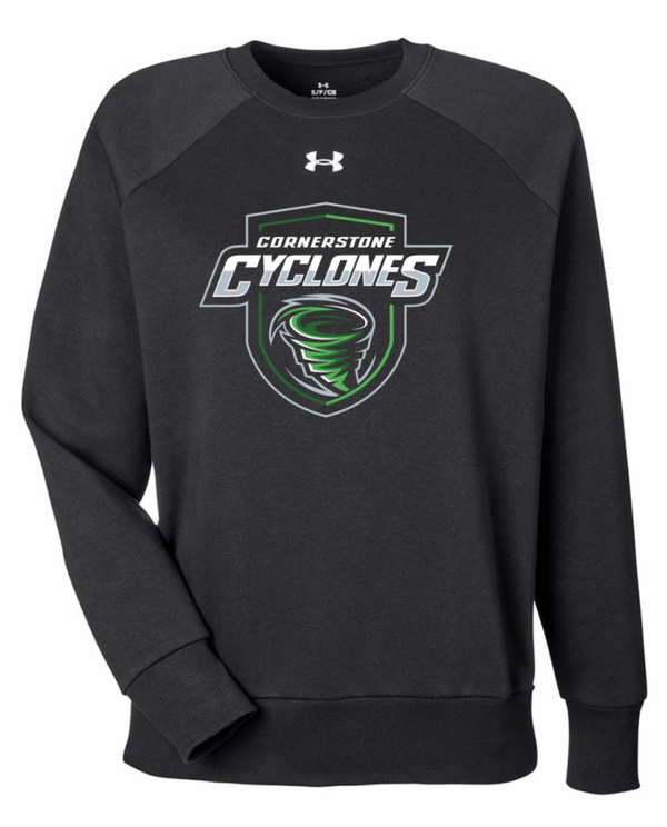 Under Armour  - Women's Rival Fleece Crewneck Sweatshirt CCA Badge