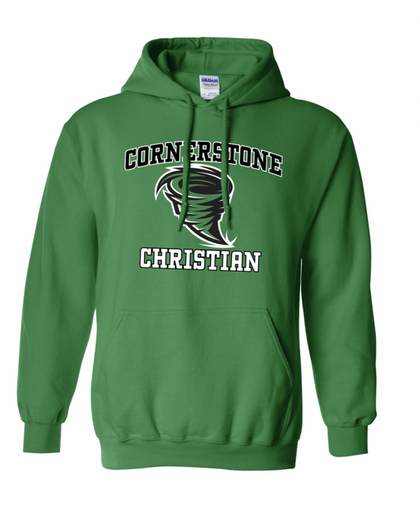 Cornerstone Christian Logo Hooded