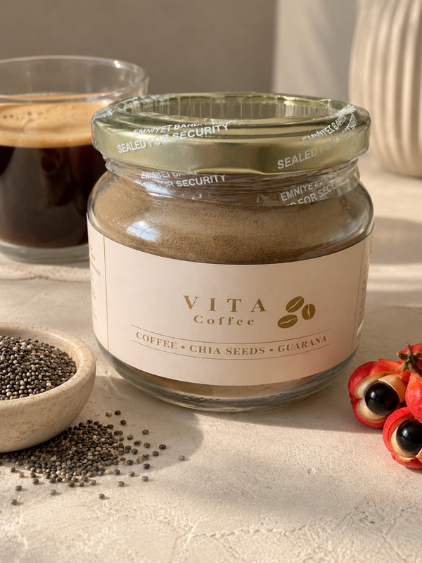 Vita Coffee Chia Seeds & Guarana – 150 gram