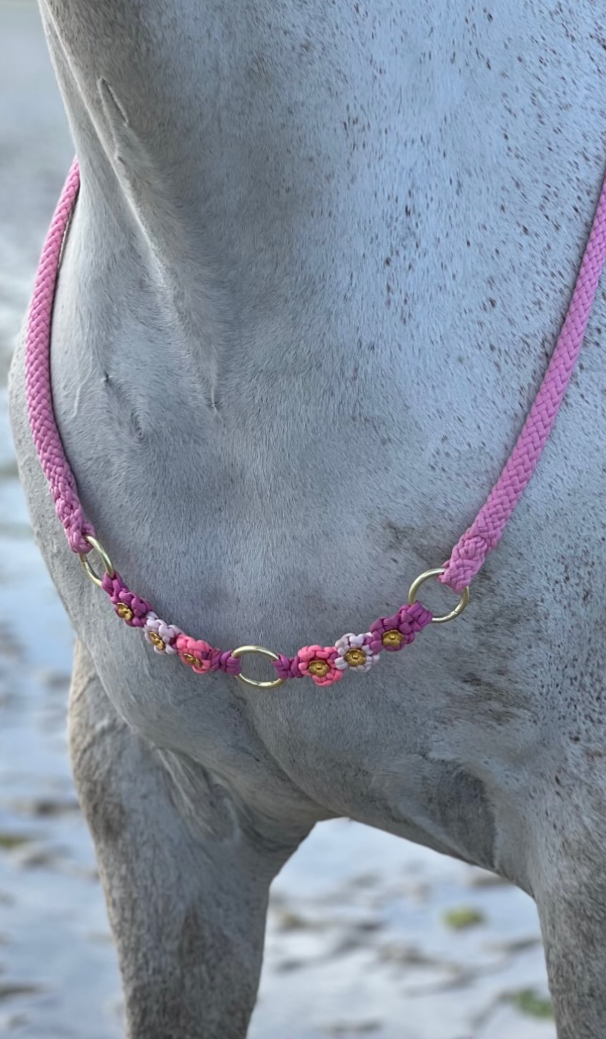 Cordelette fleurs