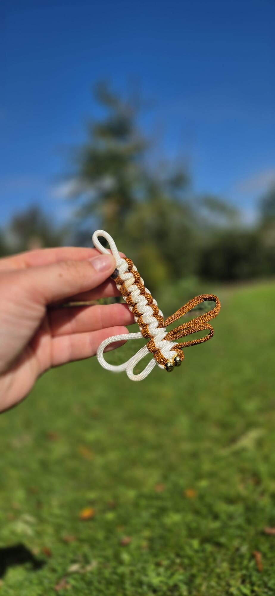 Porte clé libellule prêt à partir