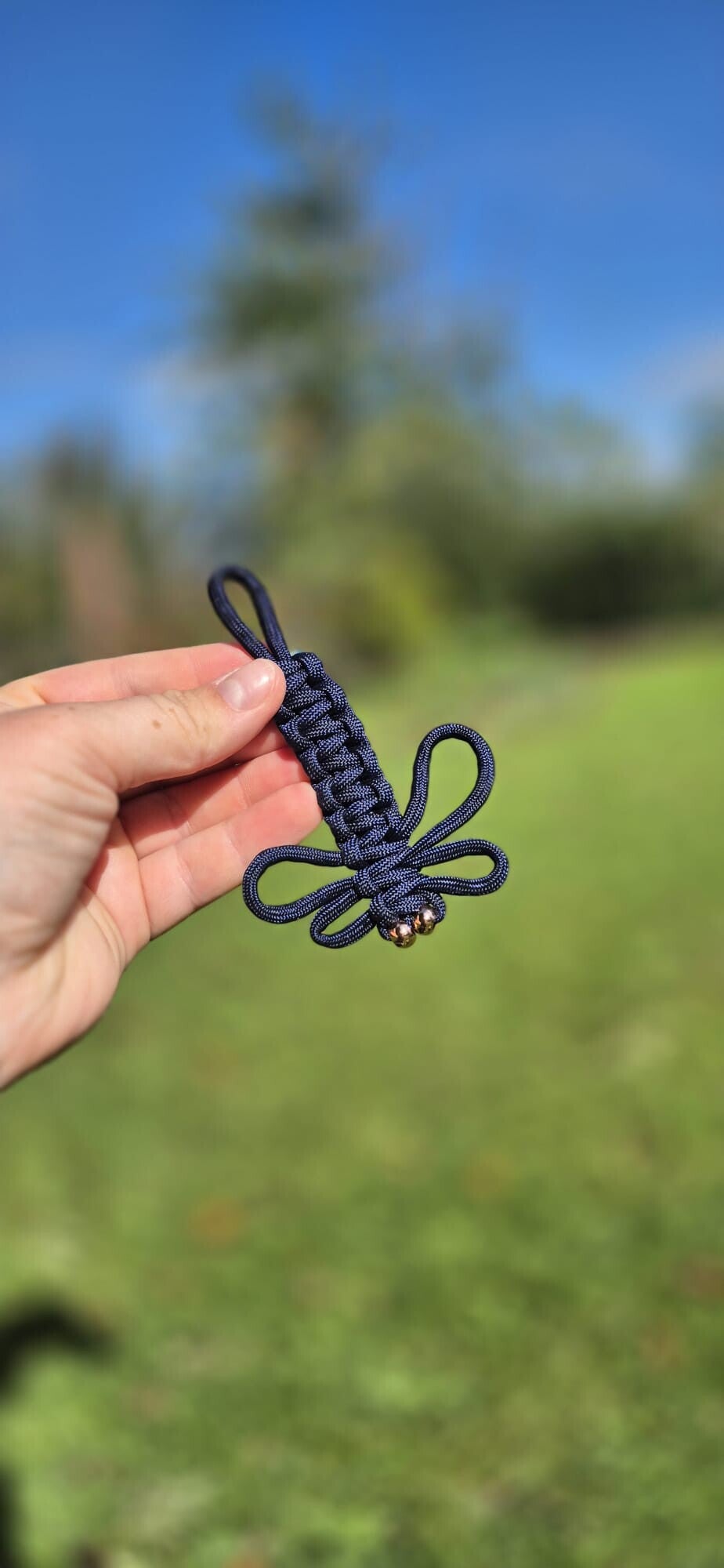 Porte clé libellule prêt à partir