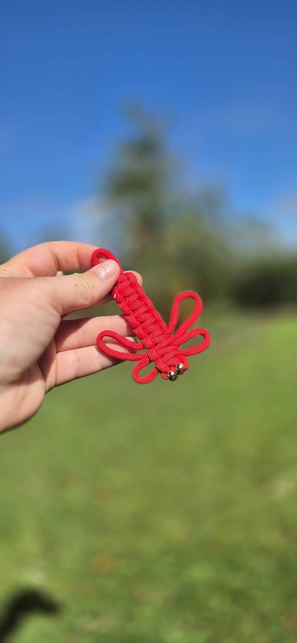 Porte clé libellule prêt à partir