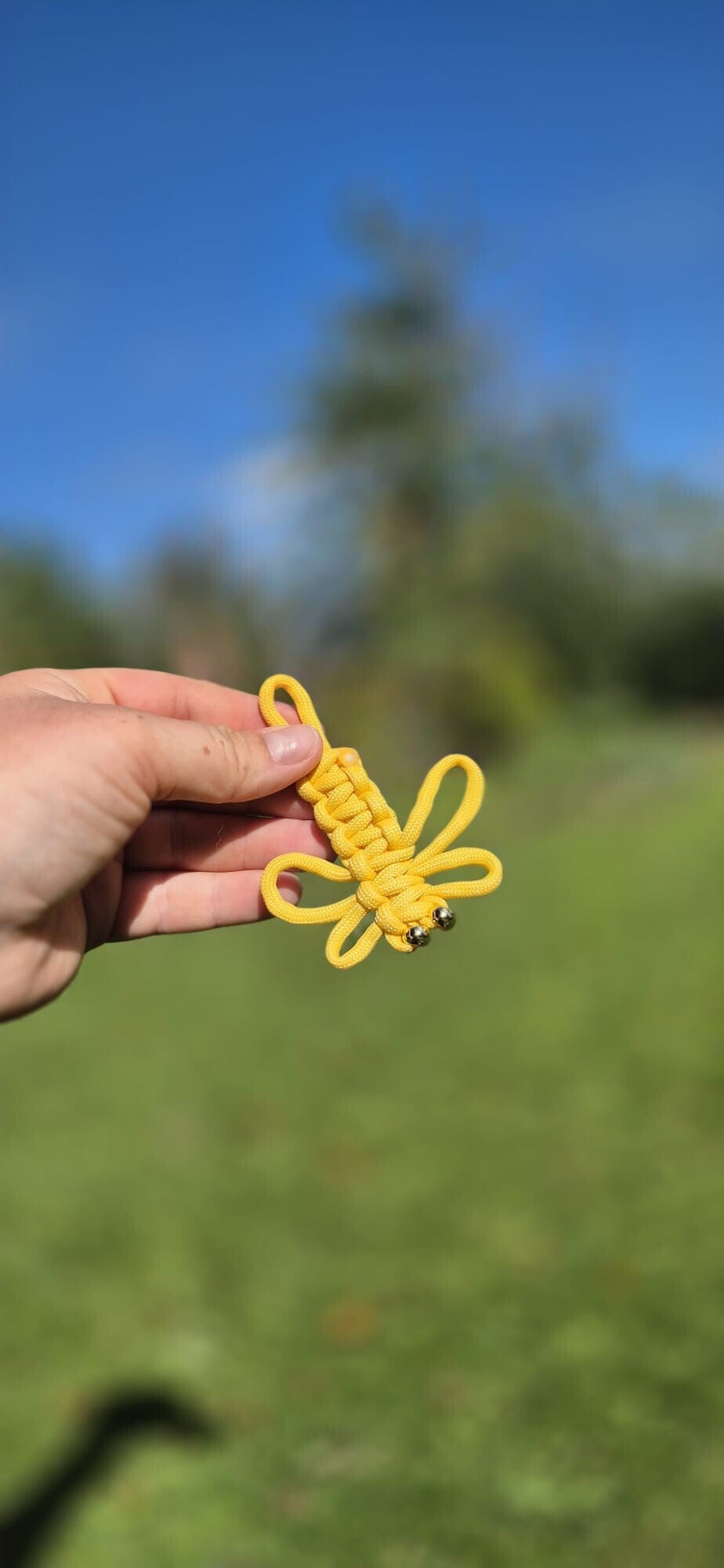 Porte clé libellule prêt à partir