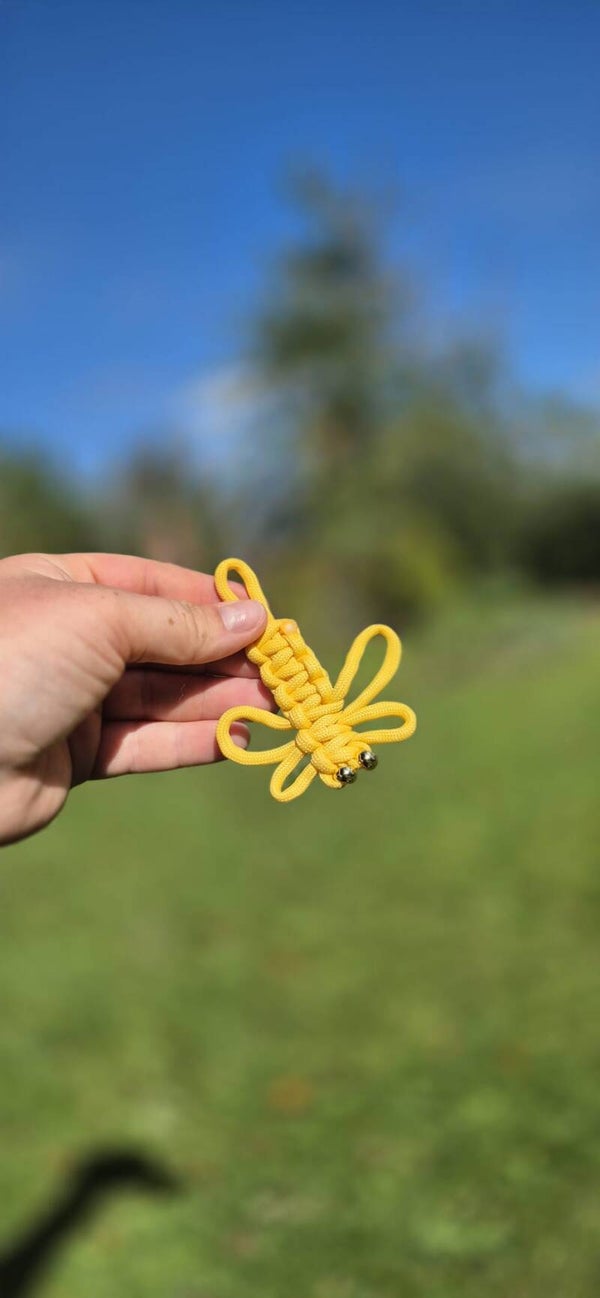 Porte clé libellule prêt à partir