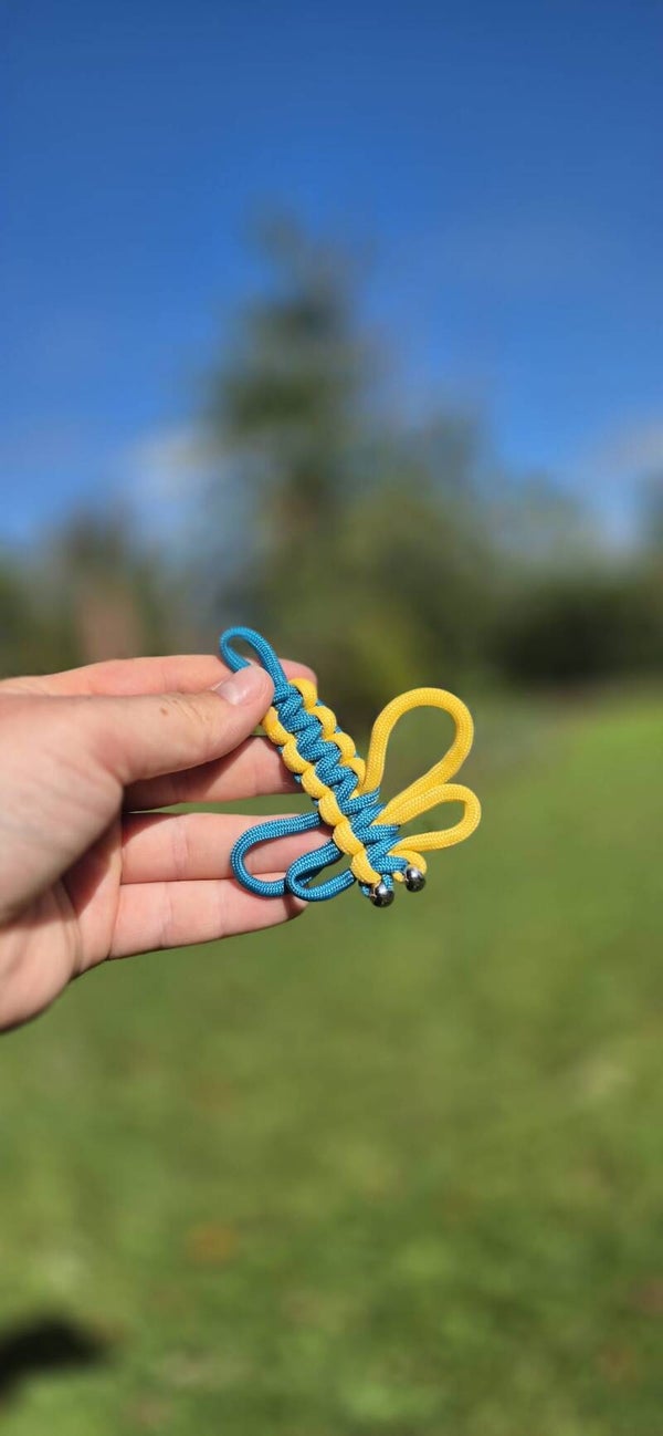 Porte clé libellule prêt à partir