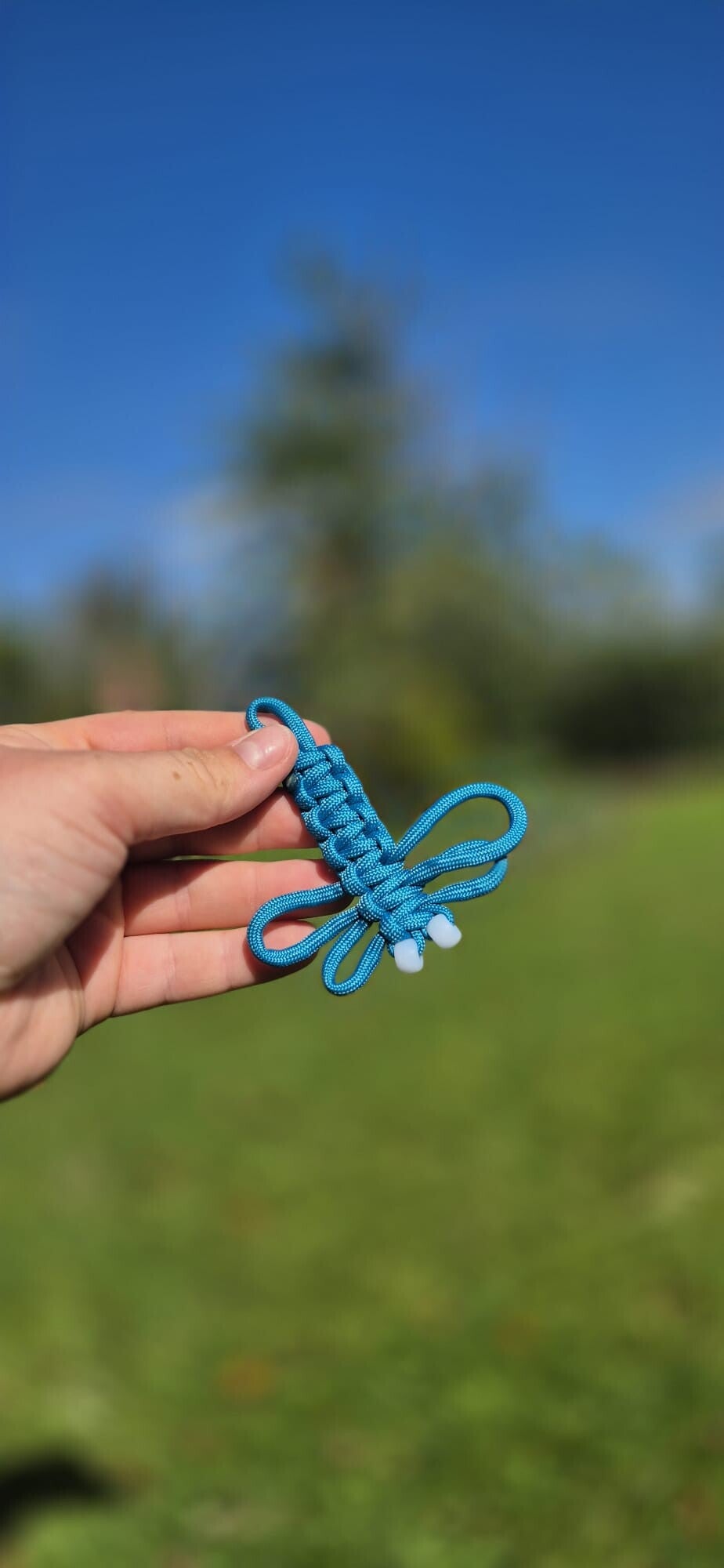 Porte clé libellule prêt à partir