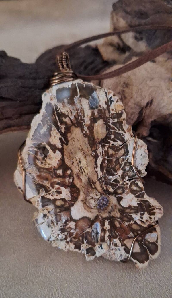 Hanger versteend hout