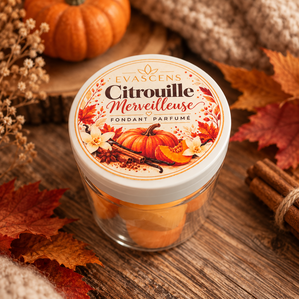 Citrouille Merveilleuse – Fondants parfumés 🎃