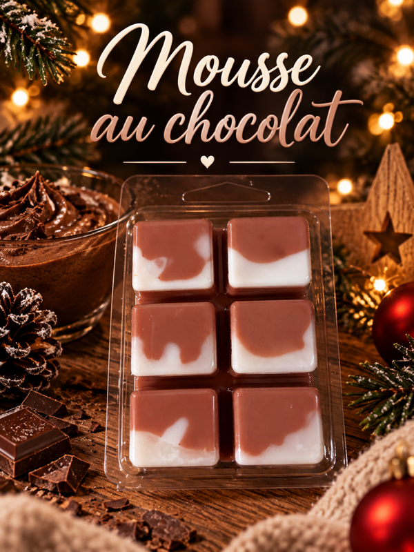 Fondant parfumé – Mousse au chocolat | 65 g