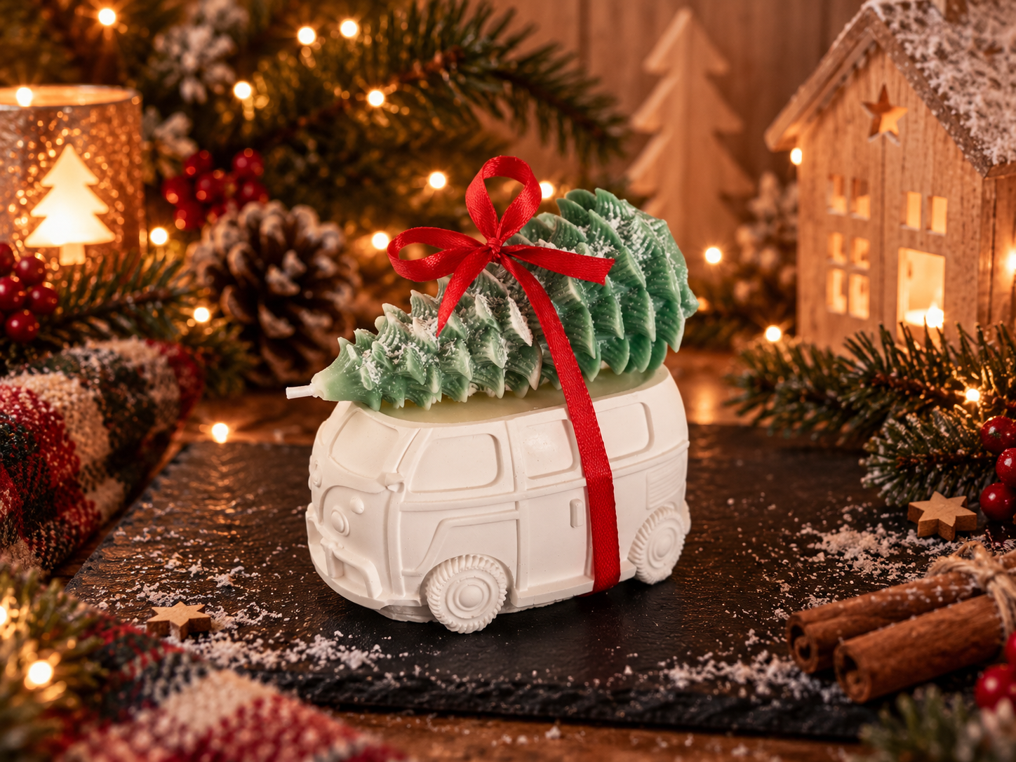 🎄 Le Bus de Noël — Thé noir & Vanille