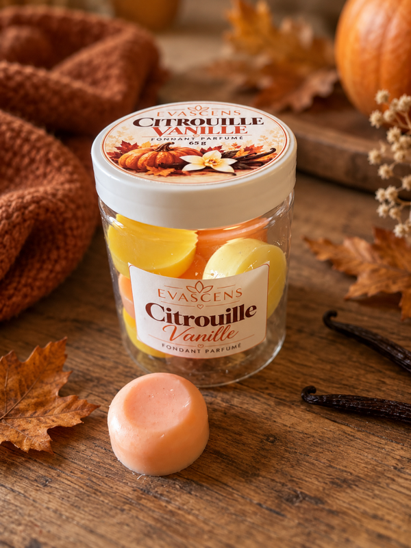 Fondant parfumé/ citrouille vanille