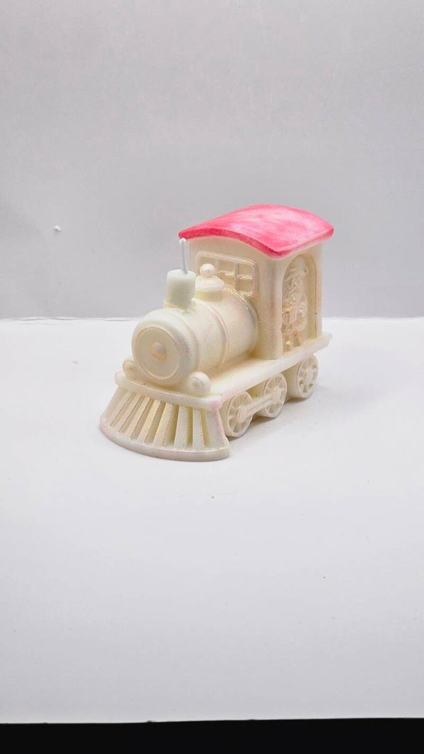 VELA DE SOJA Y COCO DE TRENECITO DE NAVIDAD