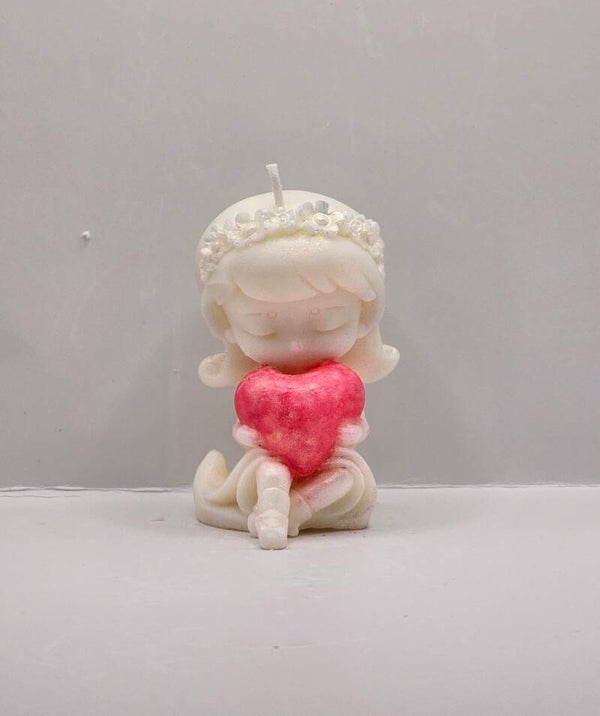 VELA DE SOJA Y COCO EN FORMA DE.DUENCILLA