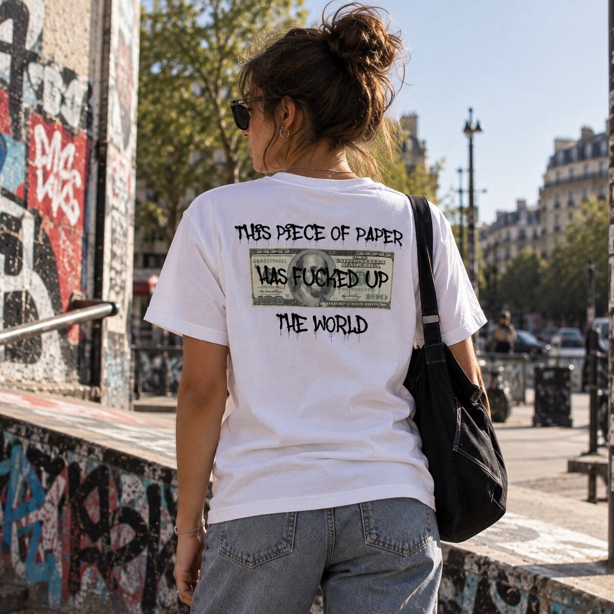 Woman : DOLLARS White