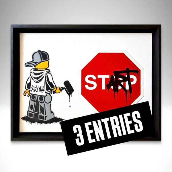 3 Entries — Win "START" Original Painting Draw