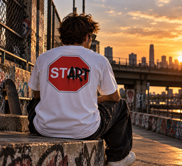 Man : START - White