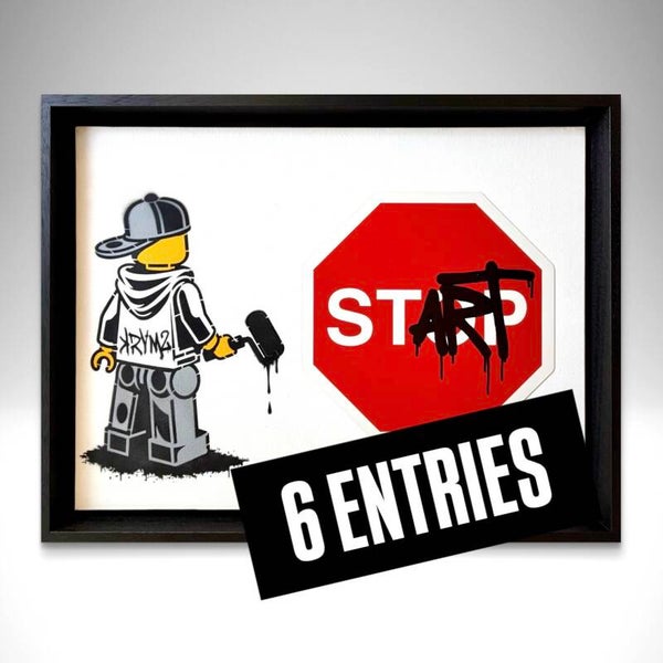 6 Entries — Win "START" Original Painting Draw