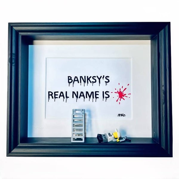 BANKSY’S NAME IS