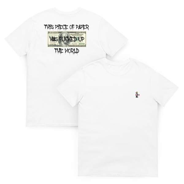 Man : DOLLARS - White