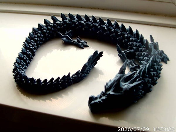 Large articulated dragons