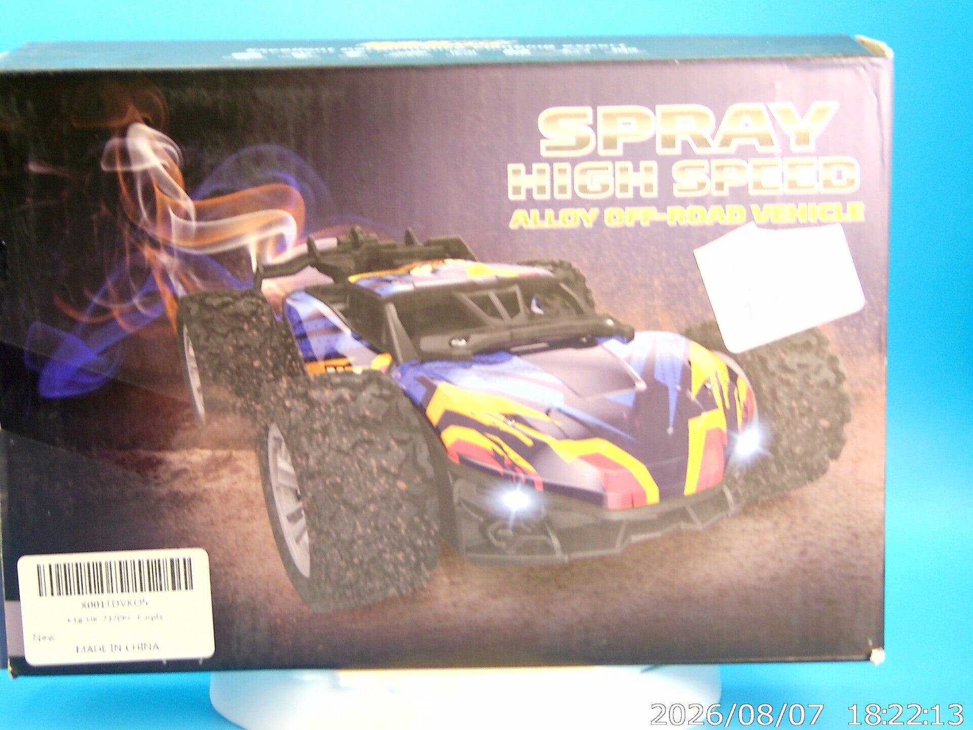 spray high speed remote car