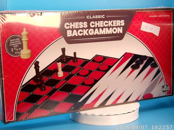 dominos draughts and backgammon