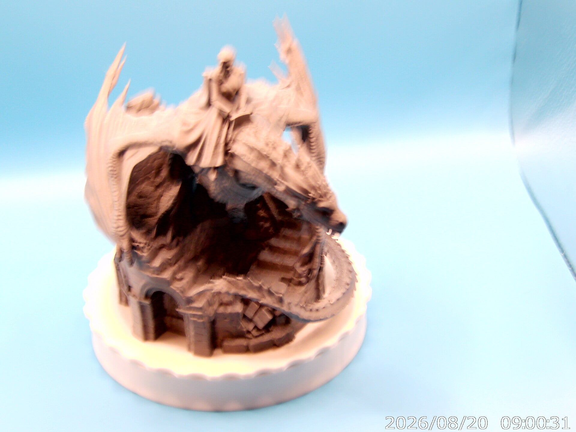 Daenery's riding back of a dragon from game of thrones