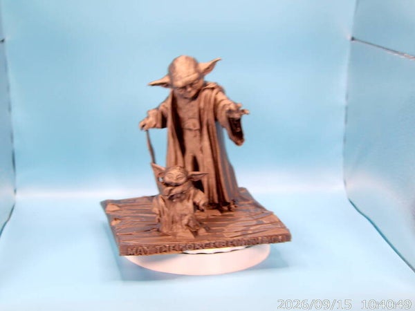 Yoda and Grugu