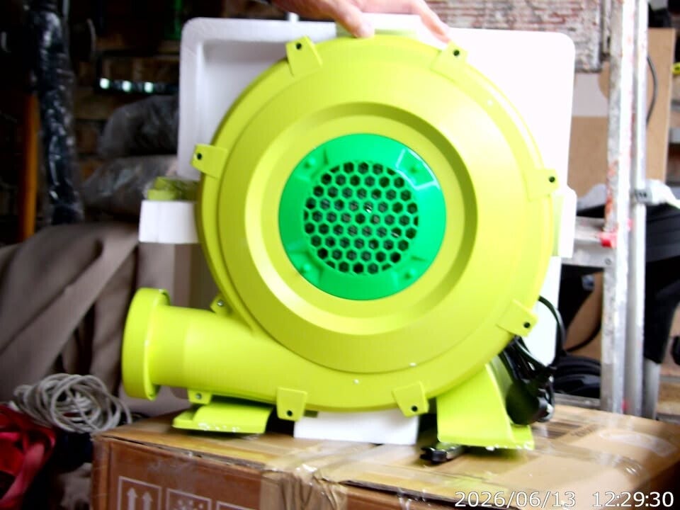 Bouncy castle fan blower