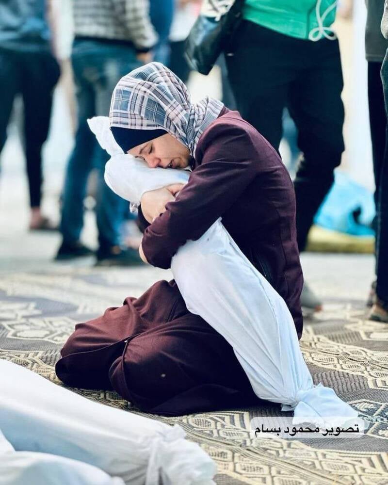 Palestine mother and child